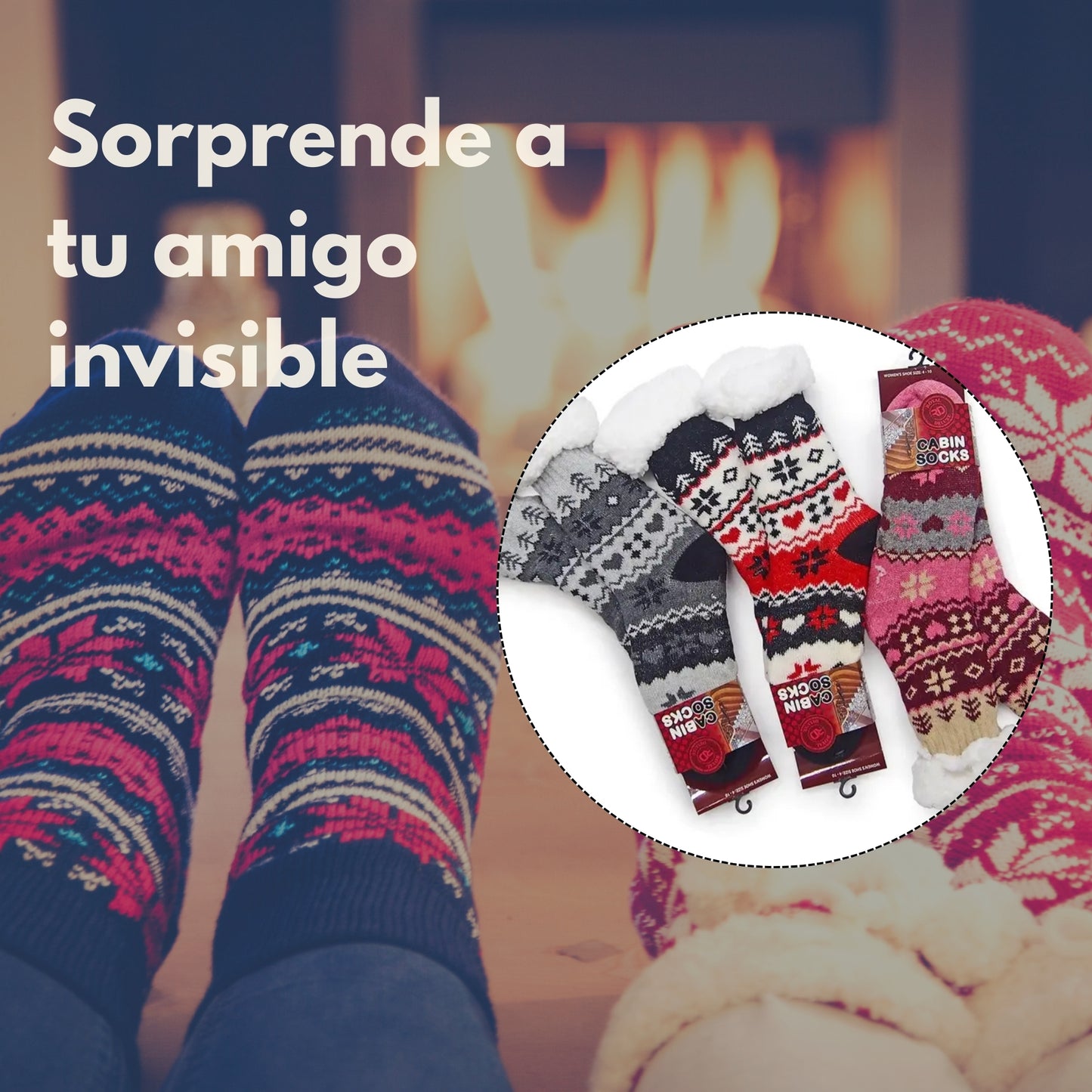 Calcetines navideños - Color aleatorio