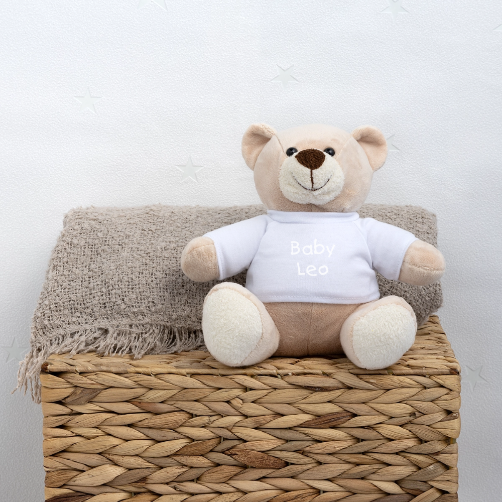 Osito de Peluche personalizado - blanco