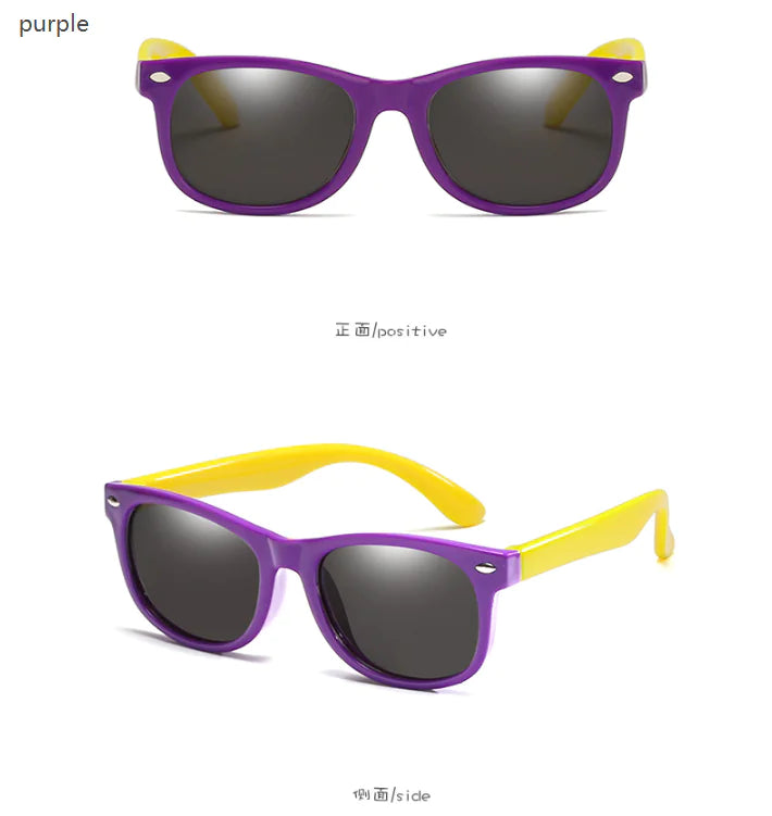 Gafas de sol polarizadas para niños + funda