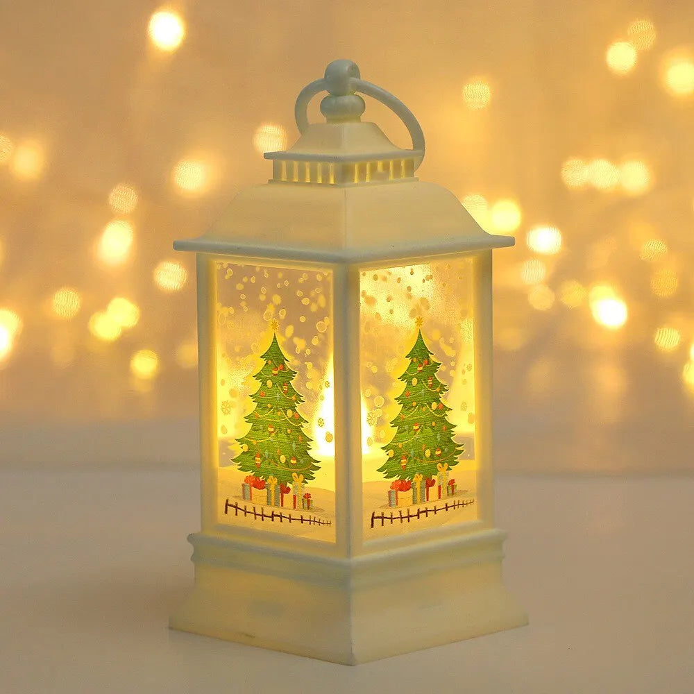 Christmas Wind Candlestick Lamp