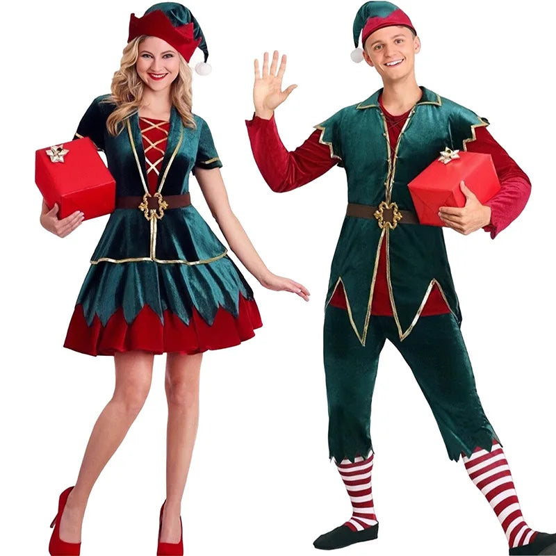 Women and Men Chrismas Costume
