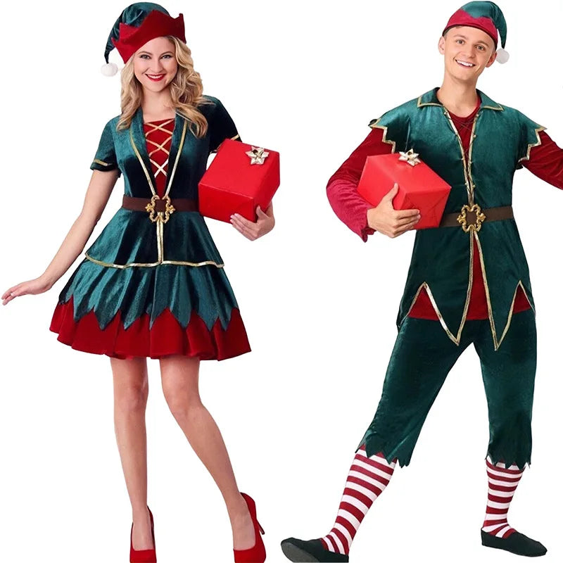 Women and Men Chrismas Costume