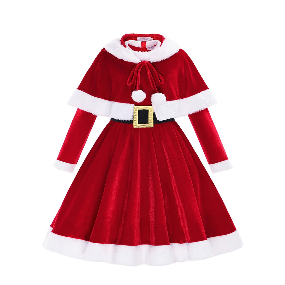 Girls Christmas Tree Costume Dress