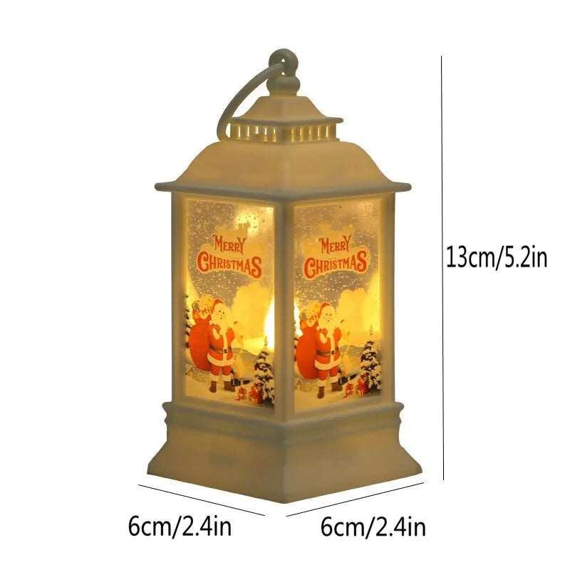 Christmas Wind Candlestick Lamp