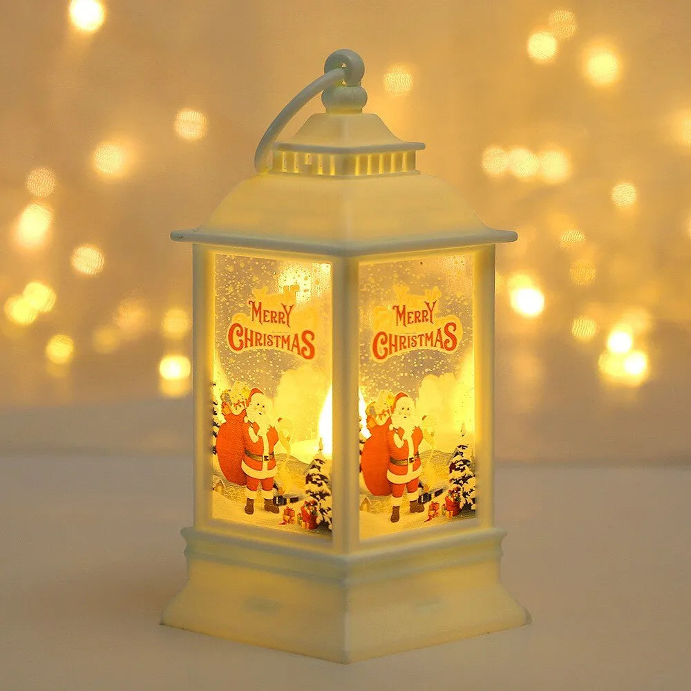 Christmas Wind Candlestick Lamp