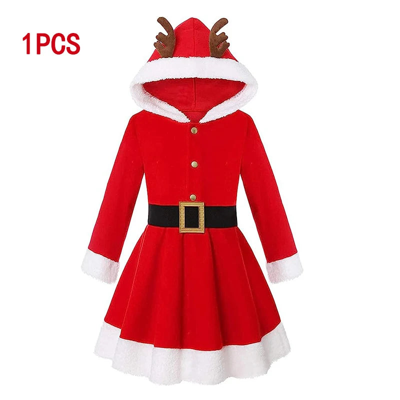 Girls Christmas Tree Costume Dress