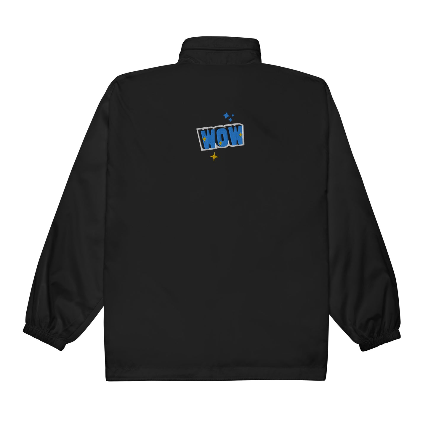 Cortavientos bordado WOW unisex