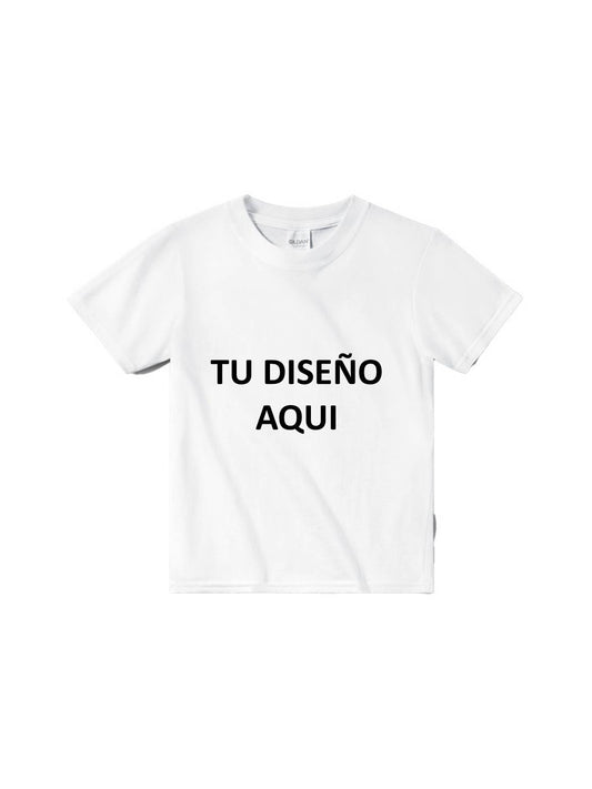 Camiseta kids manga corta (3-12 años) - personalizable