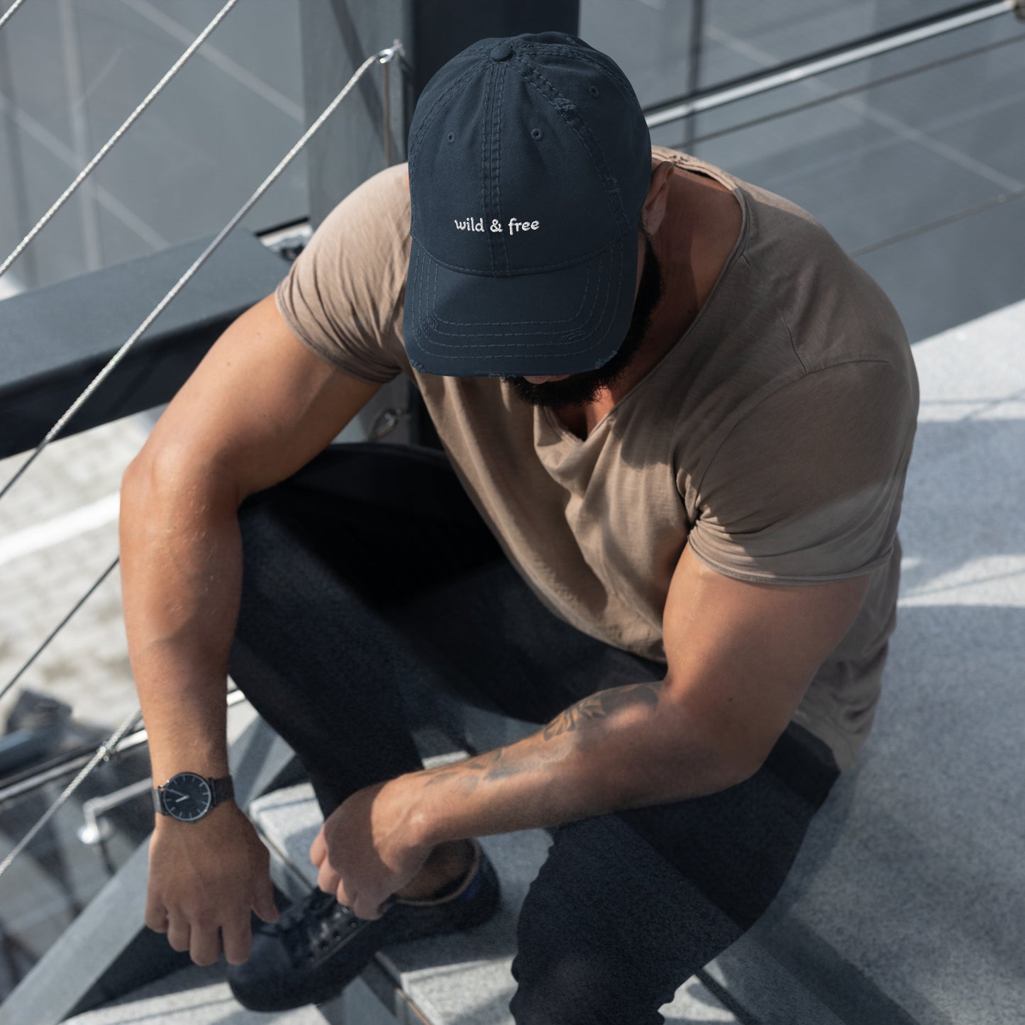 Gorra Personalizable Bordada - Wild & free