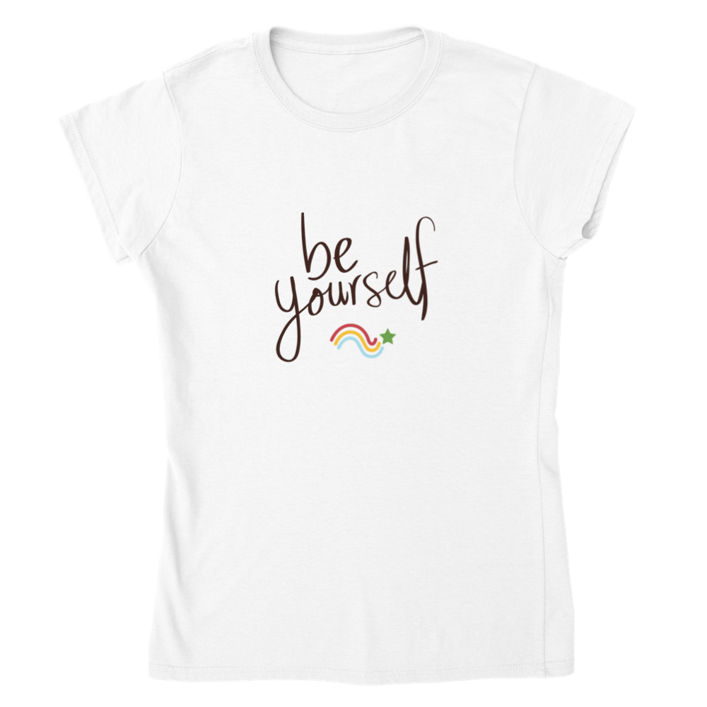 Be yourself - camiseta manga corta mujer