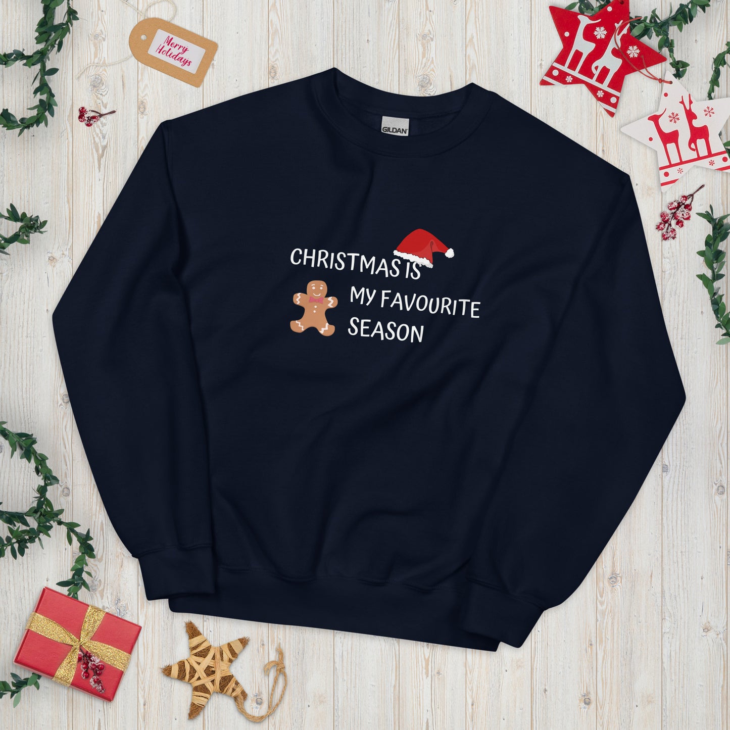 Christmas is my favourite season - Sudadera Navidad