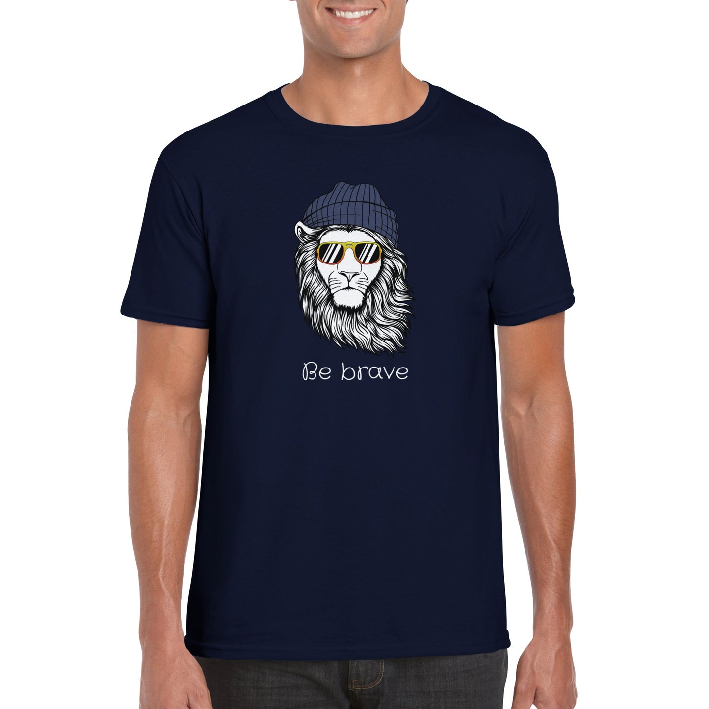 Camiseta unisex - León be brave