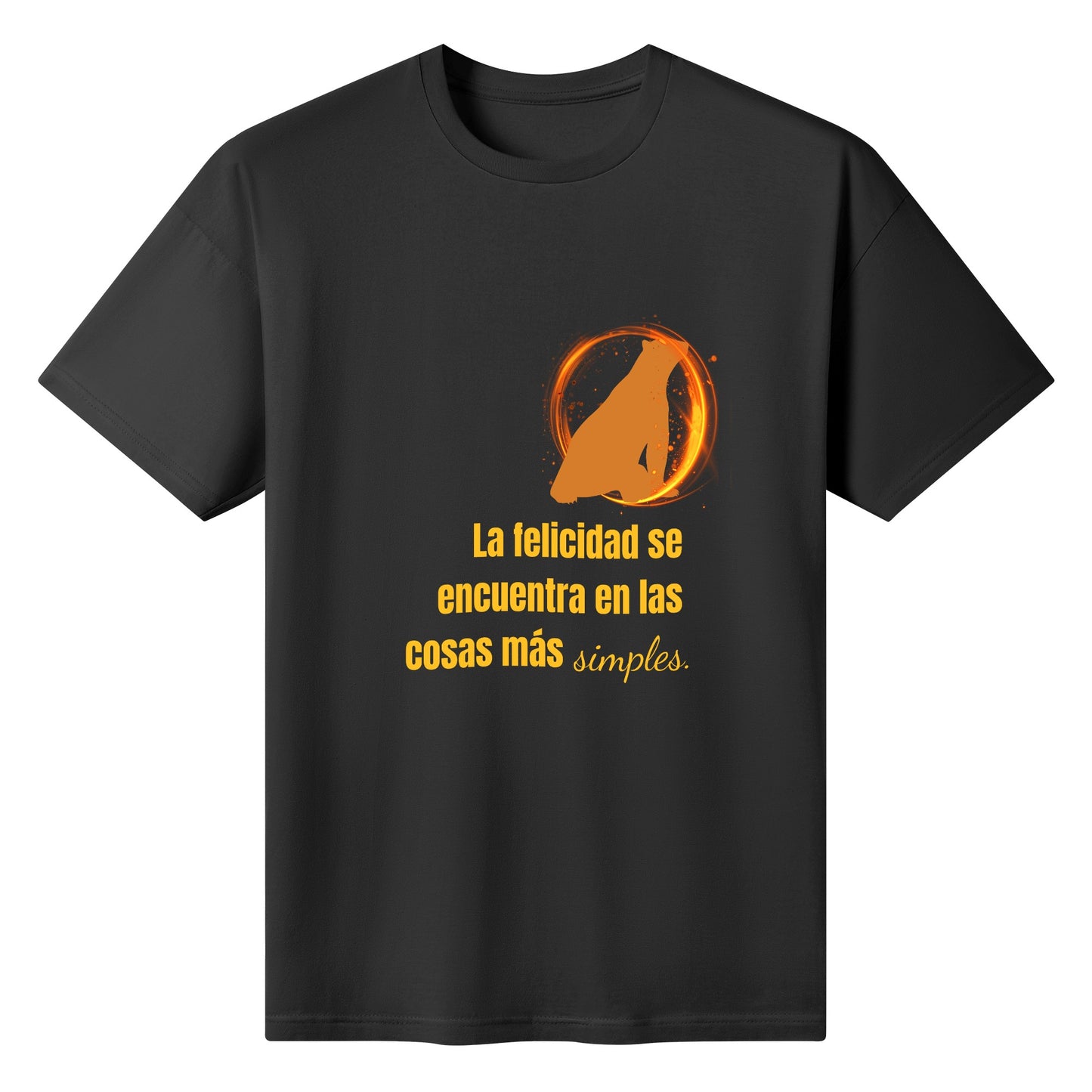 Camiseta Felicidad Oso