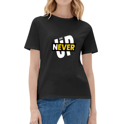 Camiseta - Never give up