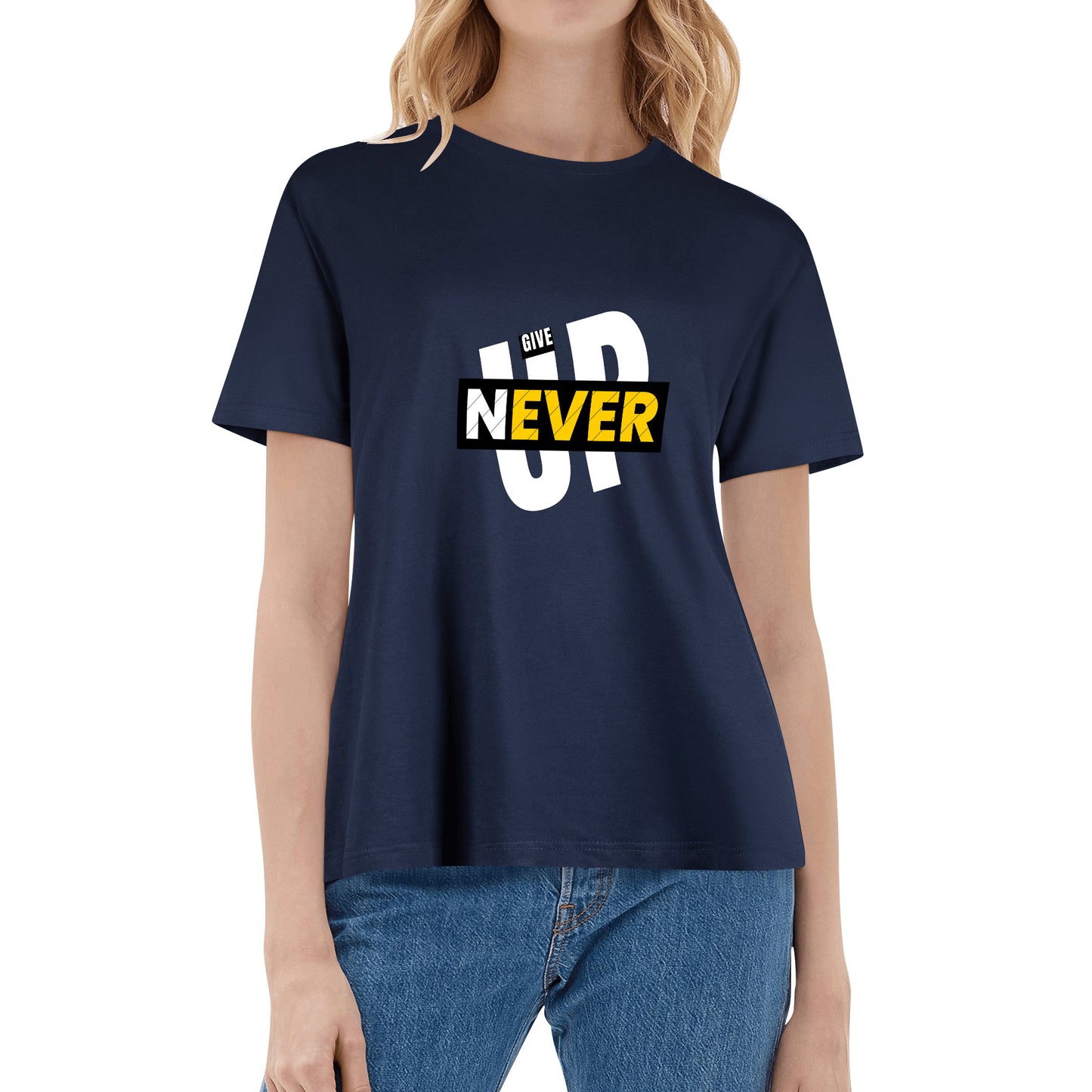 Camiseta - Never give up