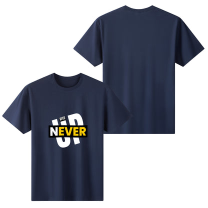 Camiseta - Never give up