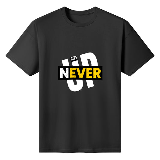 Camiseta - Never give up