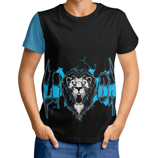 Camiseta León Azul