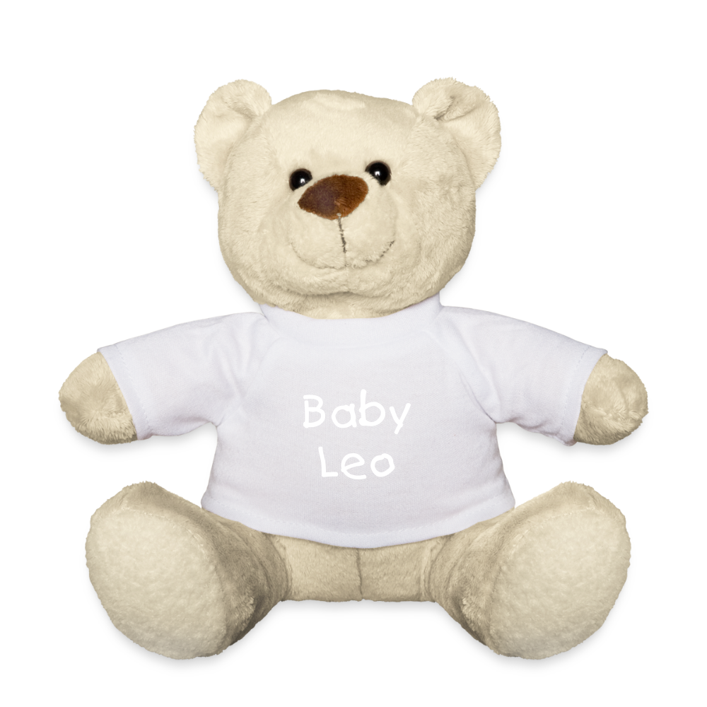 Osito de Peluche personalizado - blanco