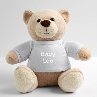 Osito de Peluche personalizado - blanco