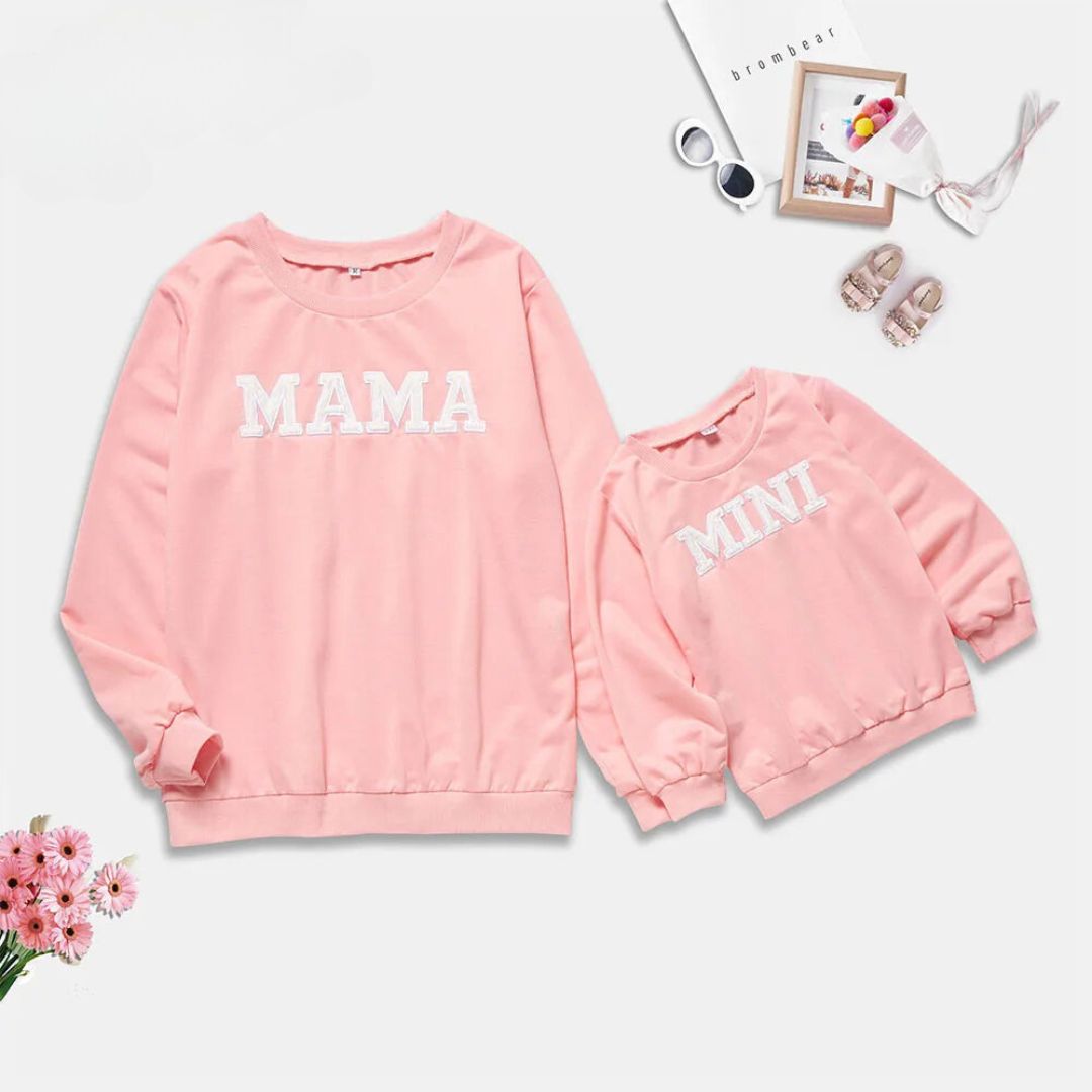 Sudaderas a juego - mamá y mini