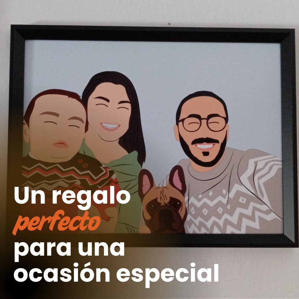 Retrato de foto personalizado minimal