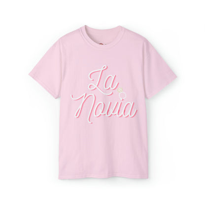 La Novia | Camiseta rosa Despedida de soltera