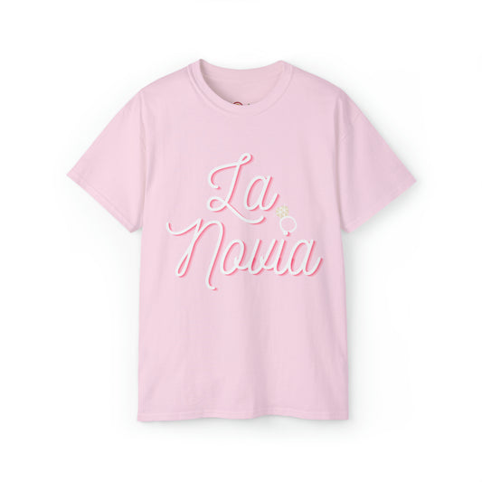 La Novia | Camiseta rosa Despedida de soltera