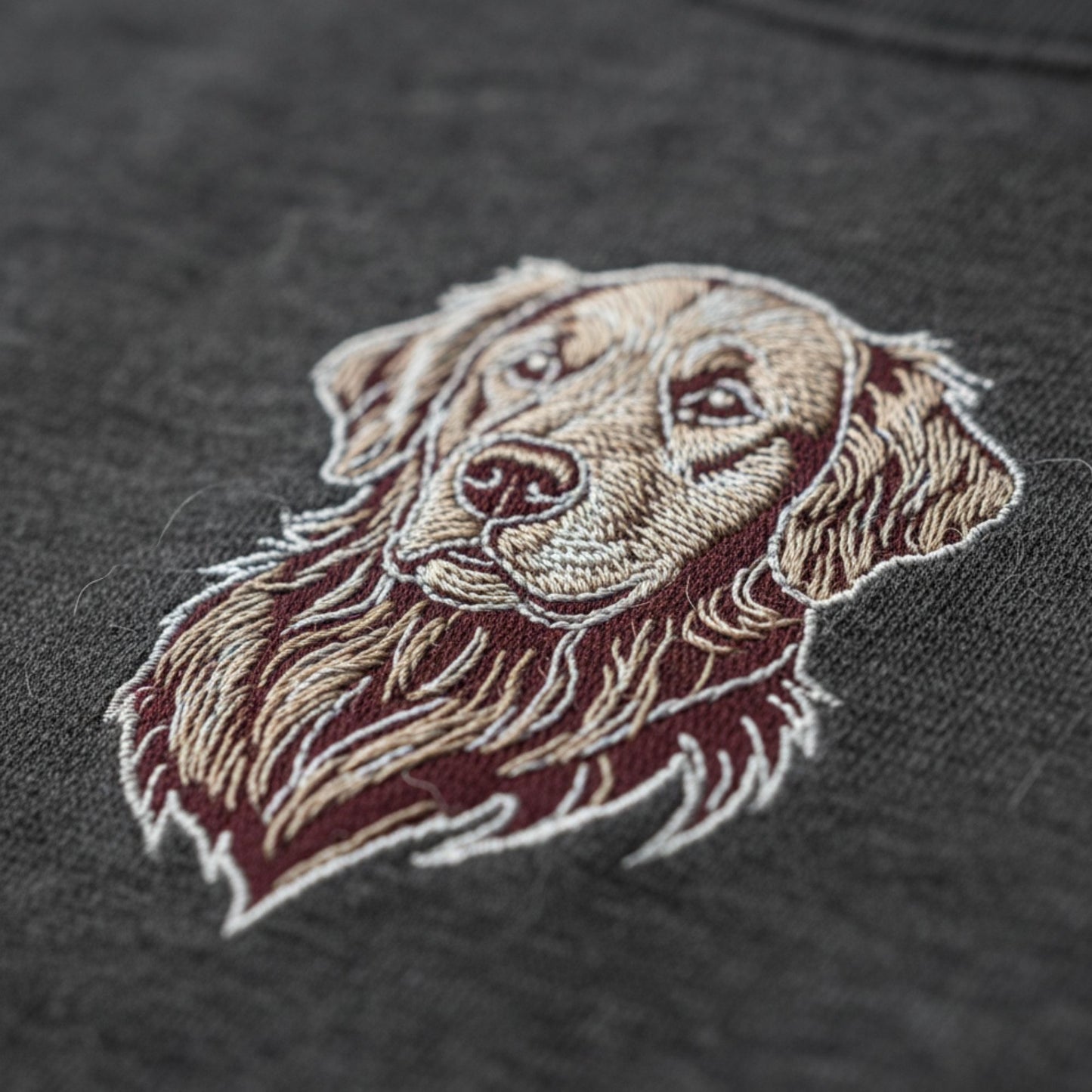 Sudadera bordada personalizada con foto color o silueta