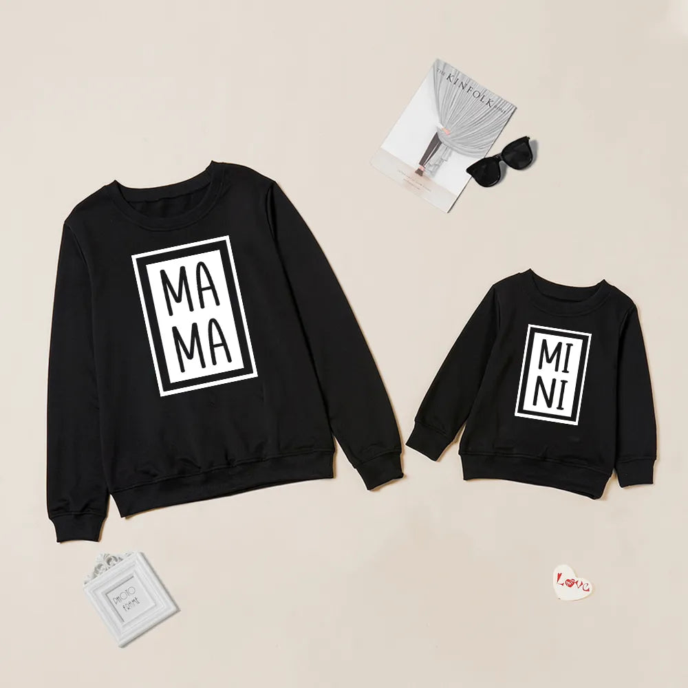 Sudaderas a juego - mamá y mini