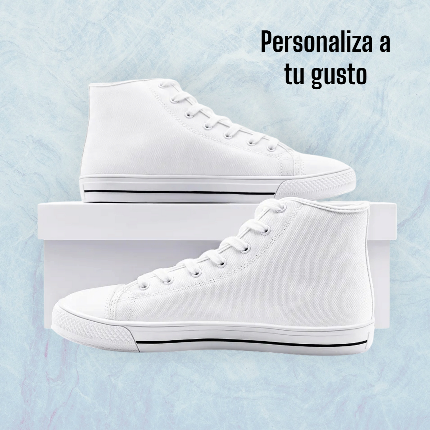 Zapatillas Altas Personalizadas - Unisex