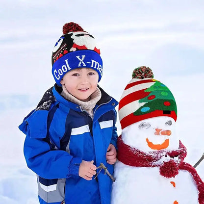 LED Christmas Knitted Hat