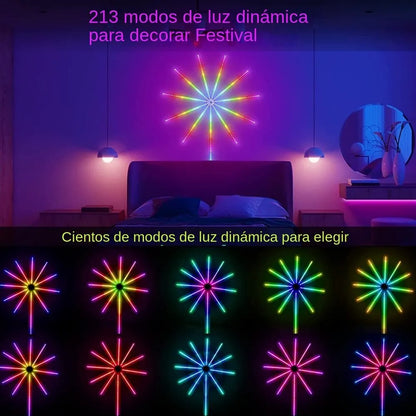 Luz Inteligente Bluetooth para Decoración Navideña