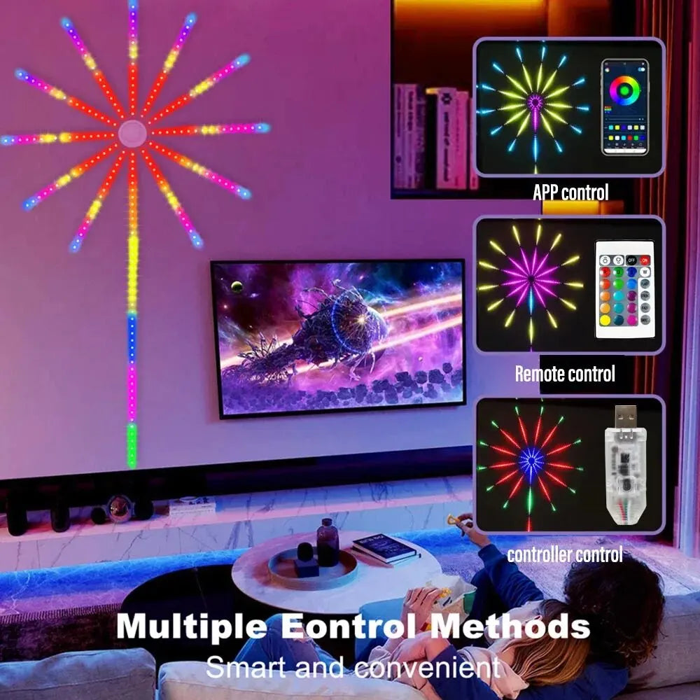 Luz Inteligente Bluetooth para Decoración Navideña