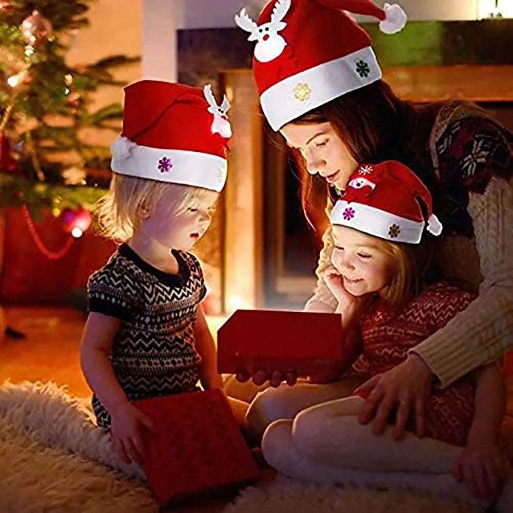 Christmas Hat With Led Light