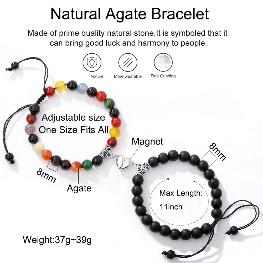 Pulsera magnética para parejas - San Valentín