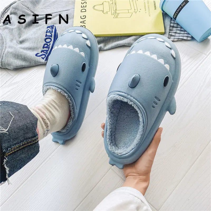 Shark Slippers - Zapatillas de tiburón impermeables