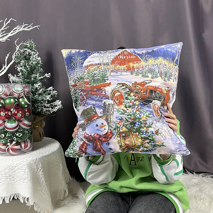 Christmas LED Pillow case