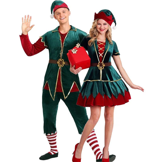 Women and Men Chrismas Costume