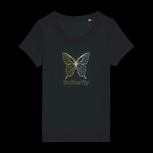 Camiseta Mariposa - algodón orgánico