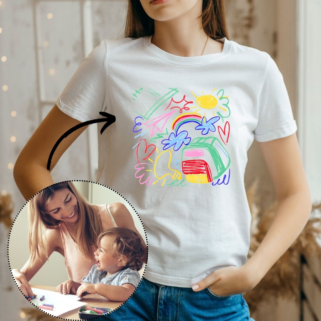 Camiseta personalizada dibujo