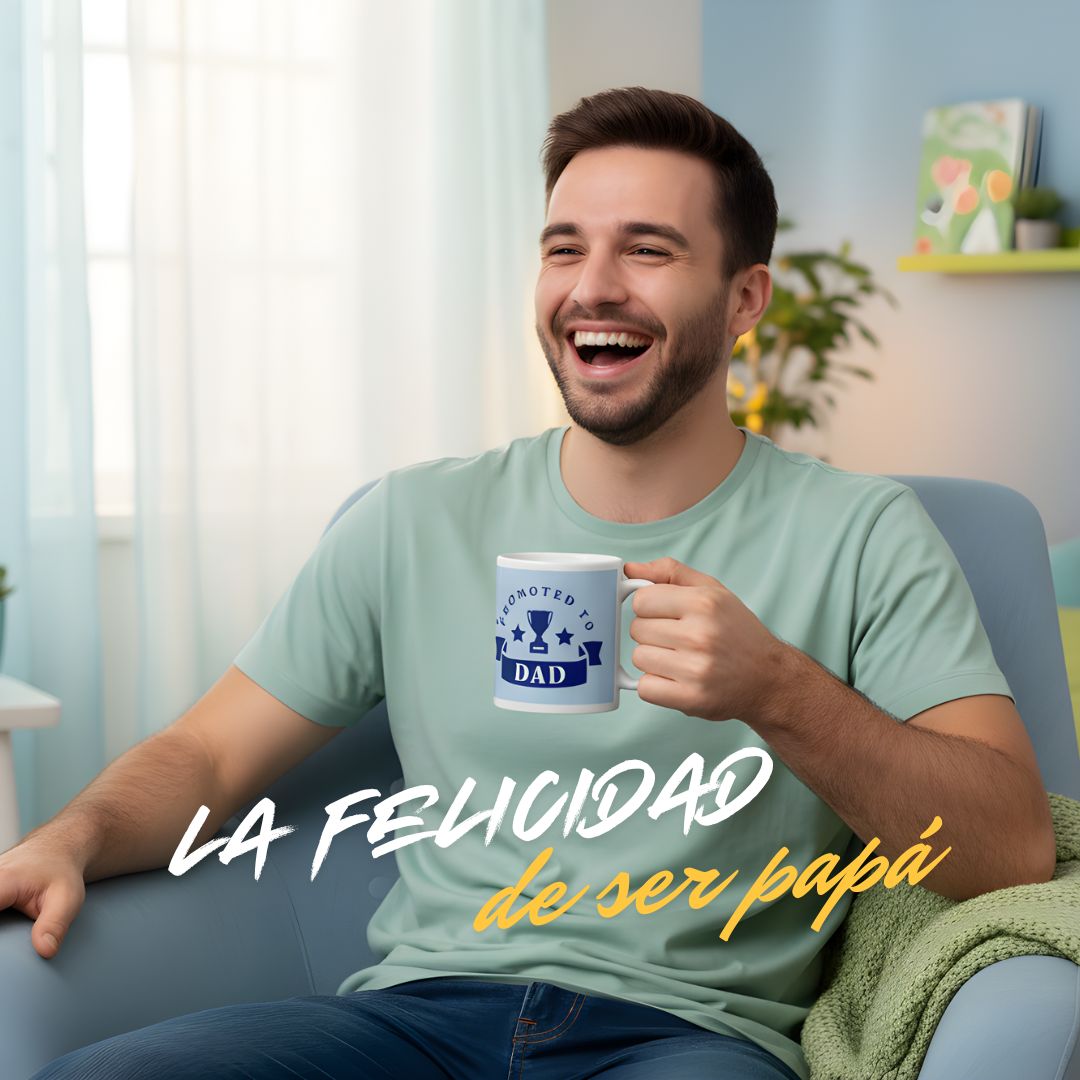Taza Promote to Dad