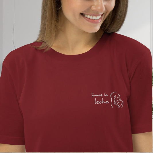 Somos la leche - Camiseta bordada Premium