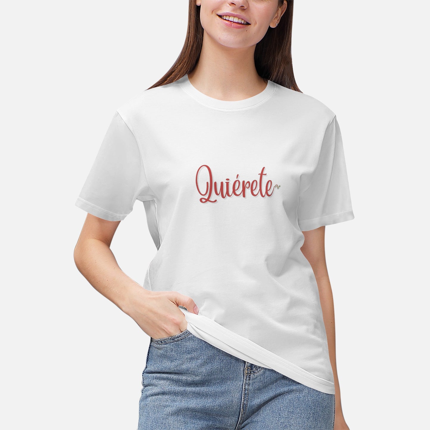 Quiérete - camiseta manga corta