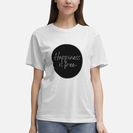 Happiness is free - Camiseta manga corta unisex