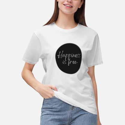 Happiness is free - Camiseta manga corta unisex