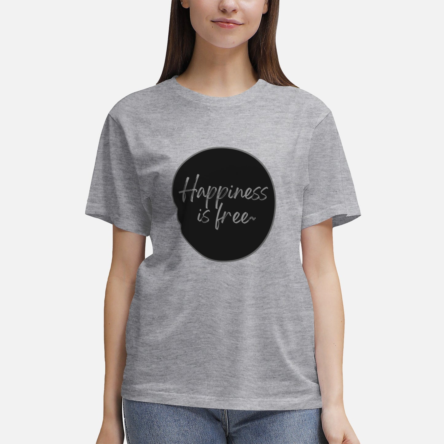 Happiness is free - Camiseta manga corta unisex