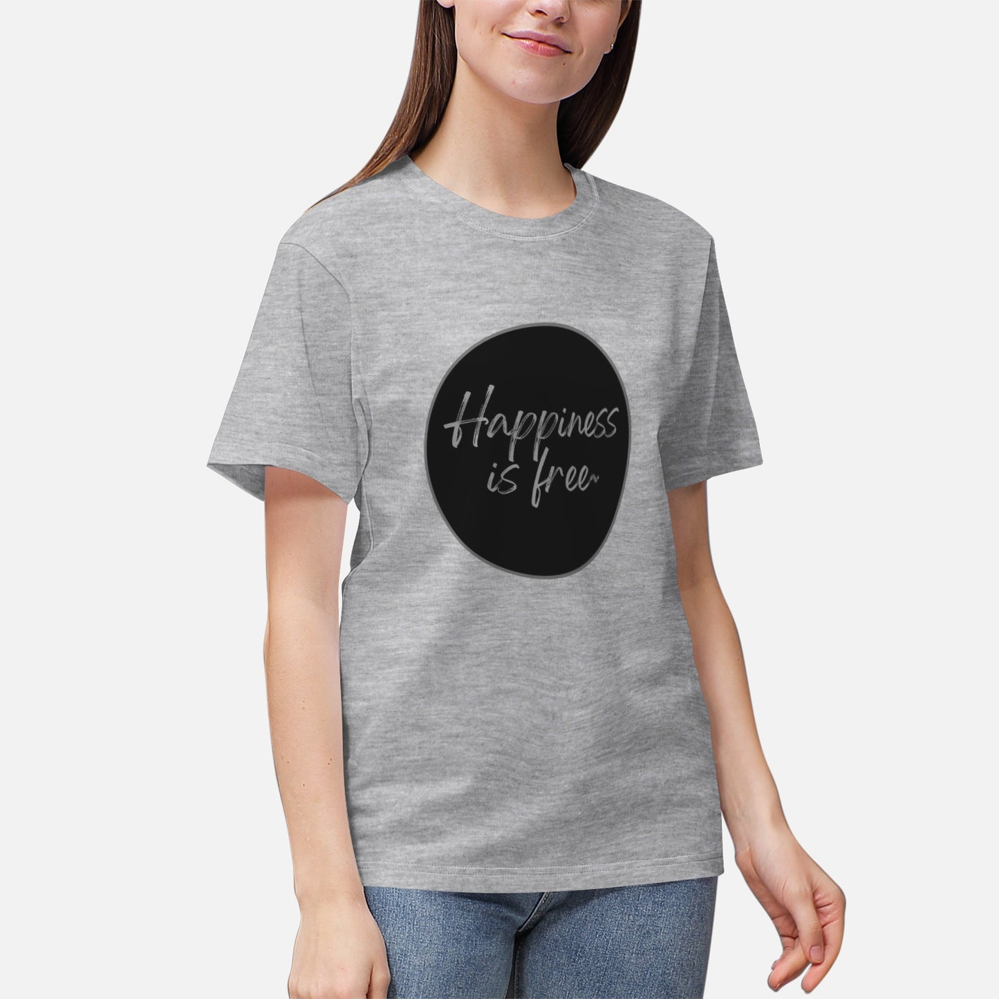 Happiness is free - Camiseta manga corta unisex