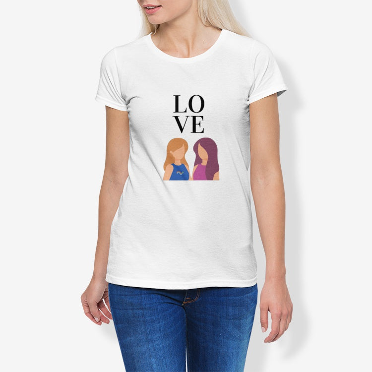 Love Women - camiseta manga corta