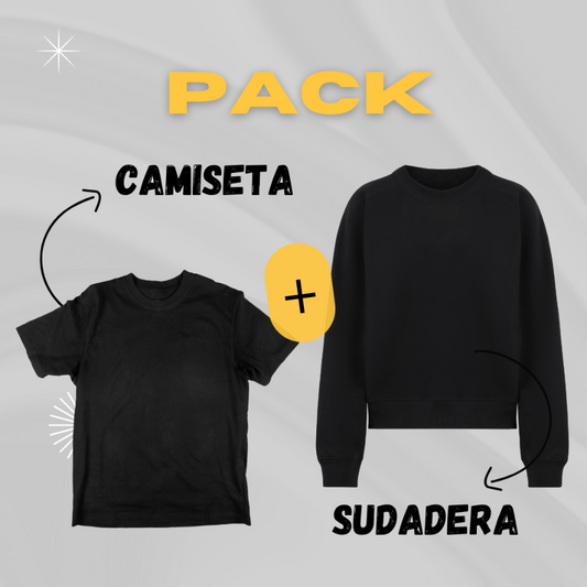 Camiseta + sudadera personalizadas